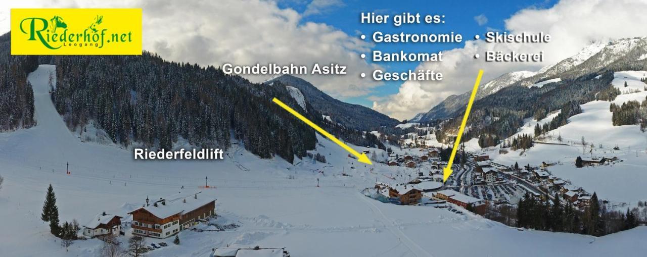 Riederhof Hotel Leogang Bagian luar foto