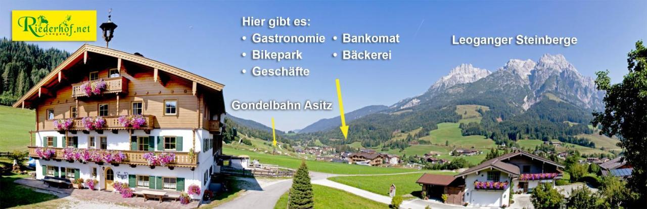 Riederhof Hotel Leogang Bagian luar foto